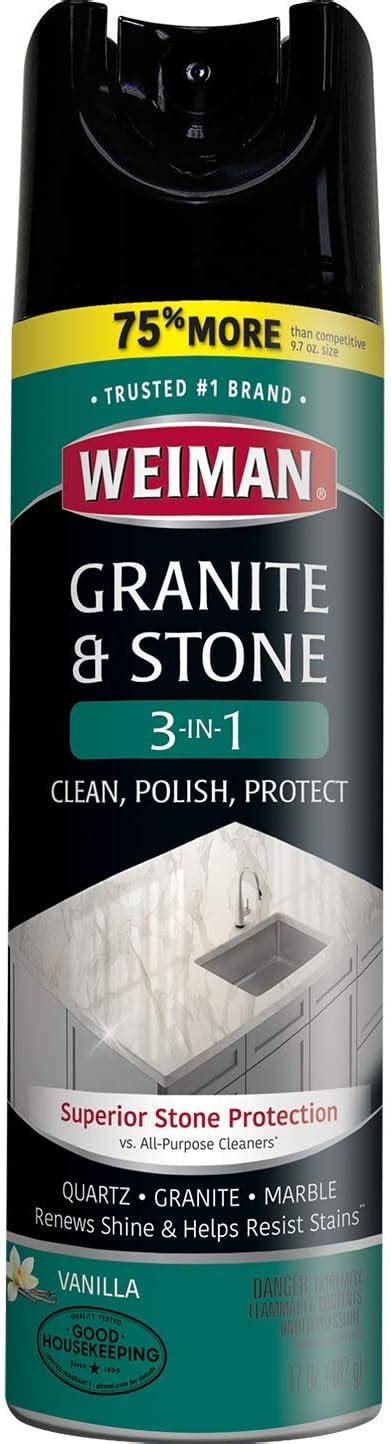 Weiman Granite Cleaner And Polish 17 Ounce For Granite