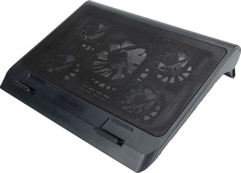 Best Buy Enhance Gaming Laptop Cooling Pad Stand With Led Cooler Fans