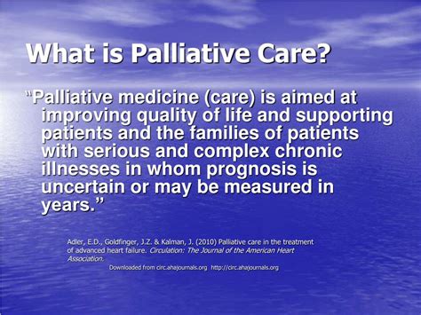 Ppt Palliative Care The Team Approach Powerpoint Presentation Free