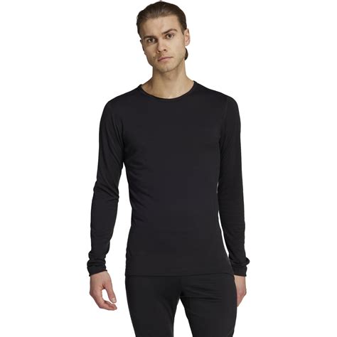 Adidas Maglia Intima Maniche Lunghe Uomo Xperior Merino Nero Hz