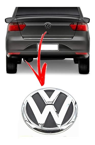 Emblema Vw Tampa Traseira Golf MercadoLivre