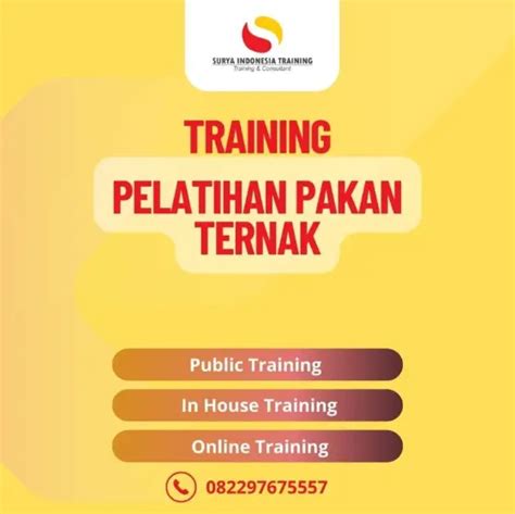 Training Pakan Ternak Surya Indonesia Training