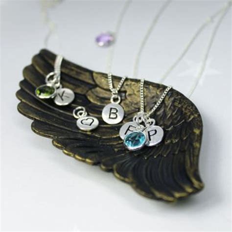 January Birthstone Necklace Personalized Jewelry for Women - Etsy