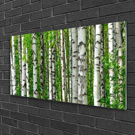 Union Rustic Glasbild Forest Nature Wayfair De