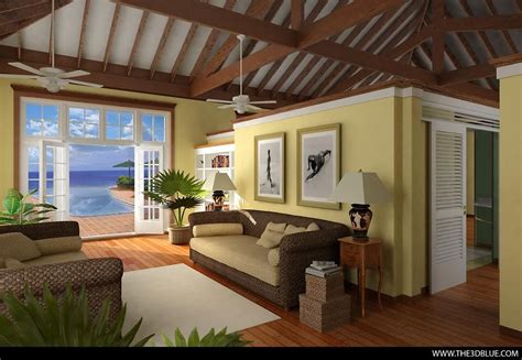 Caribbean Bungalow Living | Bungalow, Caribbean, Home