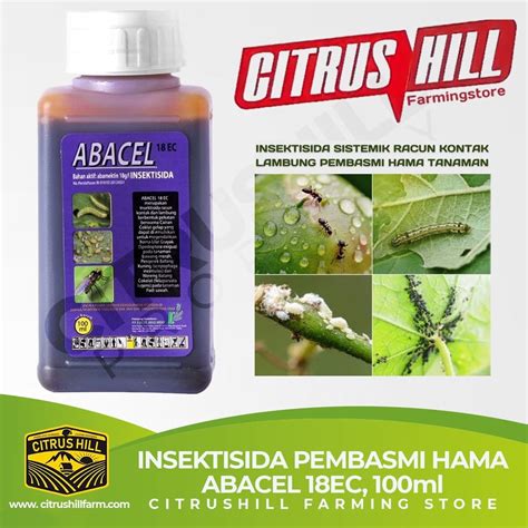 Jual Abacel Ec Insektisida Obat Racun Hama Ulat Grayak Tanaman