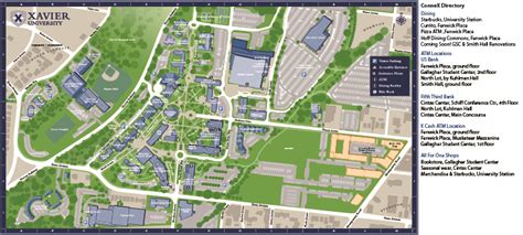 Xavier University Cincinnati Campus Map