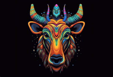 Nilgai Beautiful PopArt Graphic By Poster Boutique Creative Fabrica