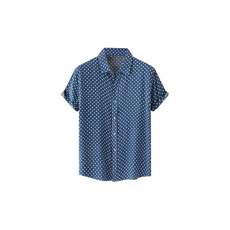 Modaworld Camicia Hawaiana Da Uomo A Manica Corta T Shirt Estivo Casual