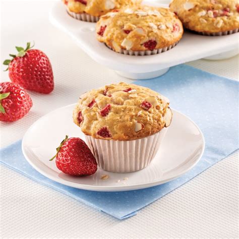 Muffins Aux Fraises Les Recettes De Caty