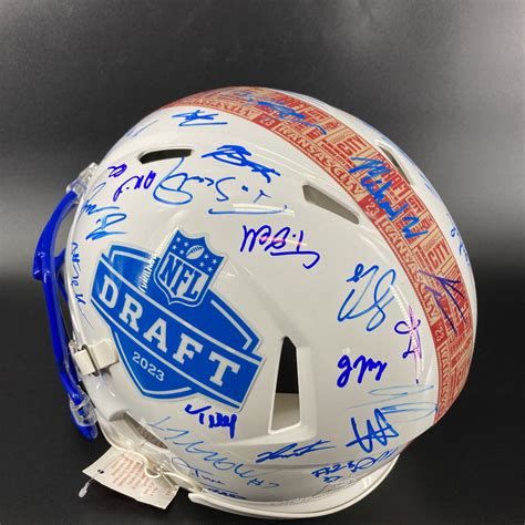 NFL - 2023 Draft helmet signed by Bryce Young, CJ Stroud, Anthony ...