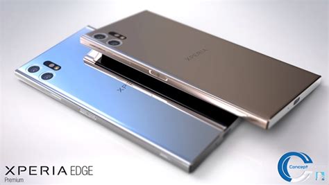 ชมคอนเซ็ปท์ Sony Xperia Edge Premium มาพร้อมจอ 4k Hdr แบบขอบโค้ง Ram