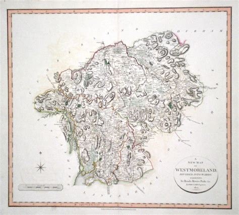 Antique Maps of Westmoreland