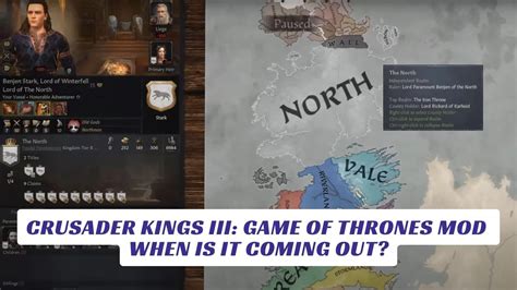 Game Of Thrones Crusader Kings 2 Mod