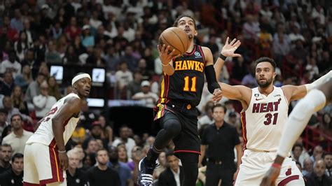 NBA Play-In result: Trae Young-led Hawks defeats Heat to enter playoffs ...