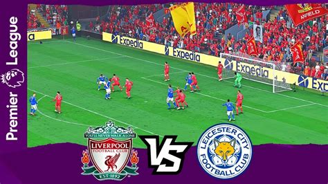 Liverpool V Leicester City Premier League 202122 Fifa 22 Youtube