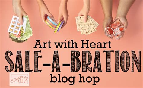 Handstamped By Rachel Art With Heart Blog Hop Sale A Bration Theme