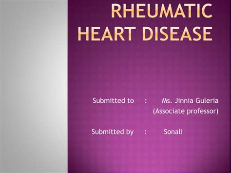 Rheumatic Heart Disease Ppt Pptx Download Ppt