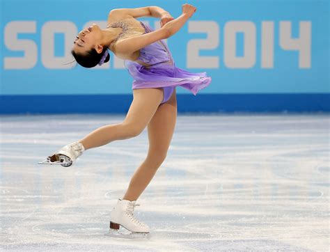 Mao Asada Of Japan Performs During The Figure Skating Ladies Short Program At Iceberg Skating