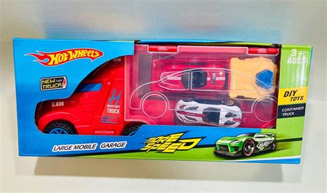 Автовоз Hot Wheel с машинками и пусковым механизмом аналог Хот Вилс продажа цена в Минске