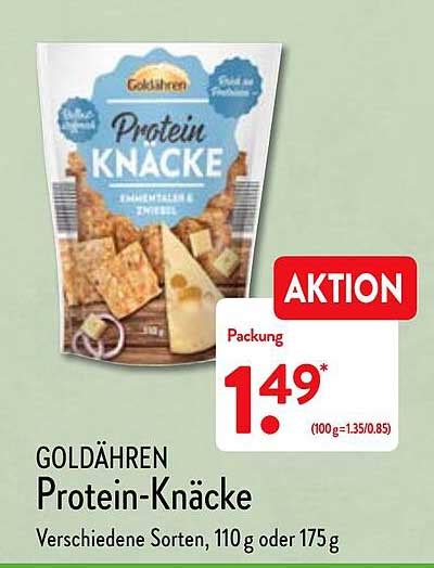 Gold Hren Protein Kn Cke Angebot Bei Aldi Nord