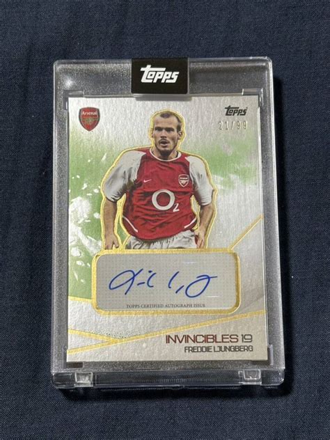 Yahoo オークション Topps Arsenal Invincibles Freddie Ljungberg A