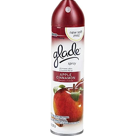 Glade Aerosol Air Freshener Apple Cinnamon 8 Oz Pack Of 6