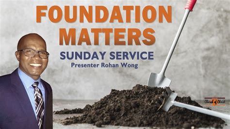 Foundation Matters November 15 2020 Sunday Service Youtube