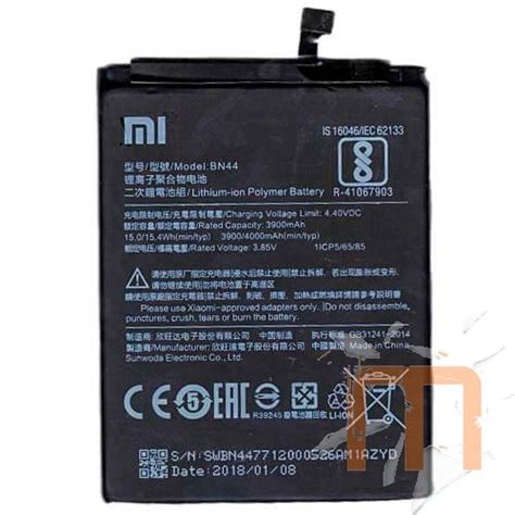 Bateria Xiaomi BN44 Redmi 5 Plus Note 5 Movilcrack