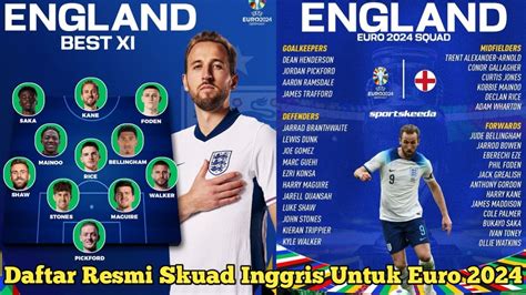 Daftar Resmi Skuad Inggris Euro Kejutan Marcus Rashford Dan