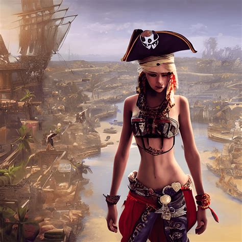 Sexy Pirate Women Art