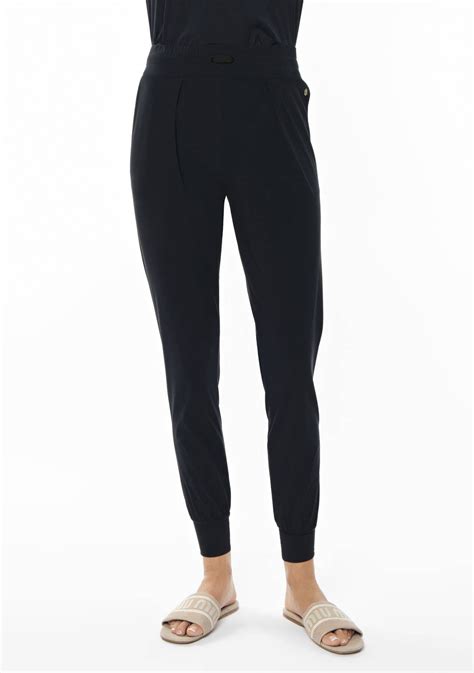 INA KESS Damen Hose LUXE LÉGER Track Pant Relaxed Fit in Blau kaufen