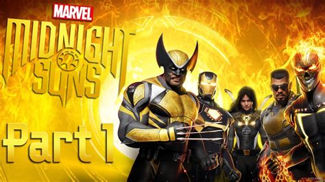 Marvel S Midnight Suns Walkthrough Gameplay Part 1 PS5 YouTube