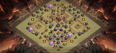 Best Max Levels War Base Th10 With Link Anti Everything 2023 Town Hall Level 10 Cwl Base Copy