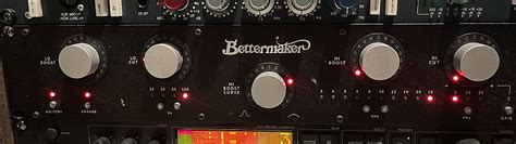 Bettermaker Bettermaker Stereo Passive Equalizer With Plug In Reverb