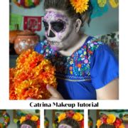 La Catrina Makeup Tutorial for Day of the Dead - Adriana's Best Recipes