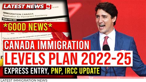 Good News Canada Immigration New Plan 2022 2025 Latest News Ircc