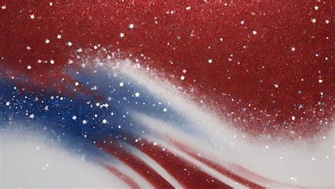 Premium Photo Sparkling Red White And Blue Glitter With Stars