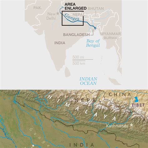 map of ganges 2