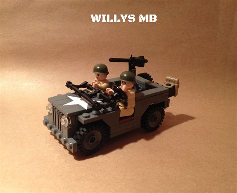 Lego Willys Jeep Mb Captain Bricks Flickr