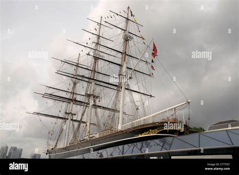 Cutty Sark Tea Clipper London Uk Stock Photo Alamy