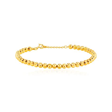 SK 916 Gold Beaded Bracelet | SK Jewellery