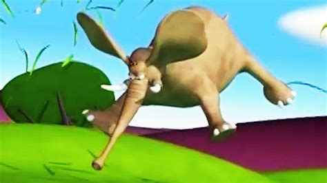 Gazoon Flying Elephant Funny Animals Cartoons By Hooplakidz Tv Youtube