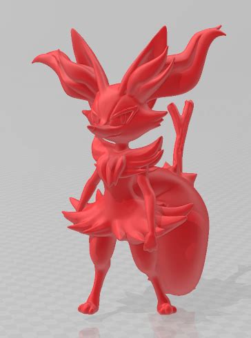 Archivo STL Pokémon BraixenDiseño imprimible en 3D para descargarCults