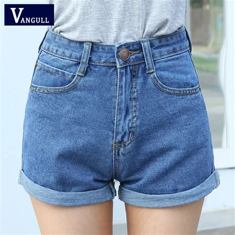 High Waist Denim Shorts Plus Size Xl Female Short Jeans For Women 2016