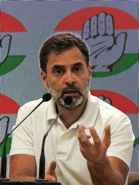 New Delhi Congress Leader Rahul Gandhi Addresses A Press Conference