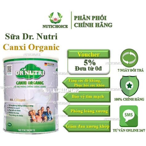 S A B T Dr Nutri Canxi Organic B Sung Canxi V Glucosamin Gi M Nh C