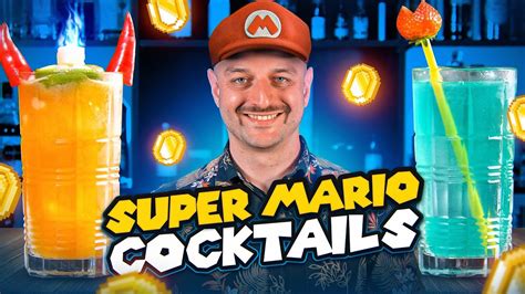 Super Mario Cocktails Thedrcork Youtube