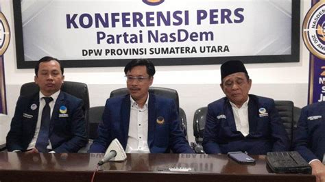 Nasdem Sumut Konsolidasi Ke Seluruh Pengurus Dpd Kabupaten Kota Bahas