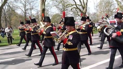 The Royal Artillery Band At The Queens 90th Birthday Gun Salute Youtube